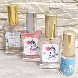 Perfumes de equivalencia con frascos personalizados