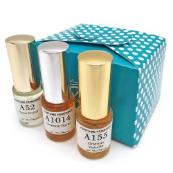 Caja sorpresa tres perfumes femeninos