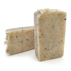 Jabón natural exfoliante de avena y coco