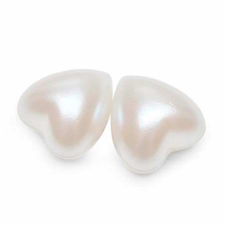 Perla de baño en forma de corazón y aroma vainilla
