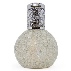 lámpara catalítica, perfuma y decora tu hogar. Modelo mosaico blanco