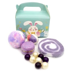 Bombas de baño elaboradas con ingredientes de origen natural, en pack regalo especial Pascua