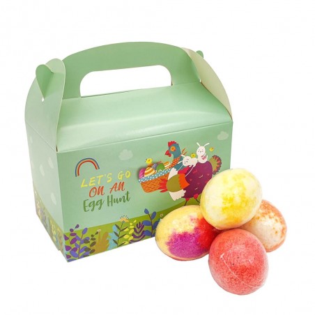 Huevos de baño en caja regalo especial pascua