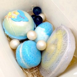 Cesta de Pascua especial productos para el baño