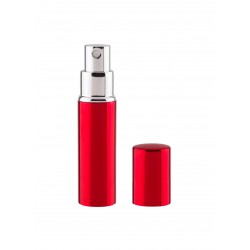 Perfumero de aluminio en color rojo