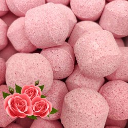 Mini bombas efervescentes con aroma a rosas, especial para pedicuras y manicuras